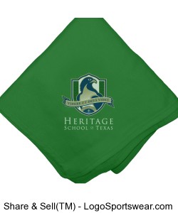 Sweatshirt Blanket (Green) Design Zoom